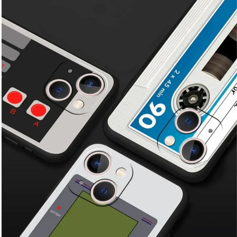 Capa Vintage para iPhone EDIÇÃO LIMITADA - Estilo Gameboy Clássico