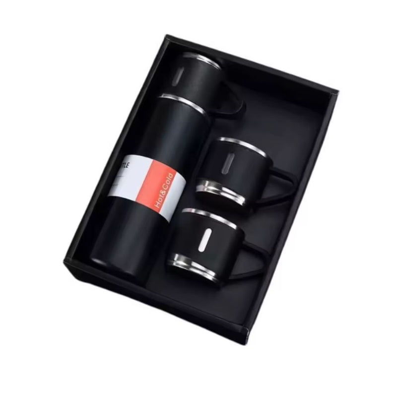 Kit Garrafa  Caneca Térmica em Inox - ThermoCup