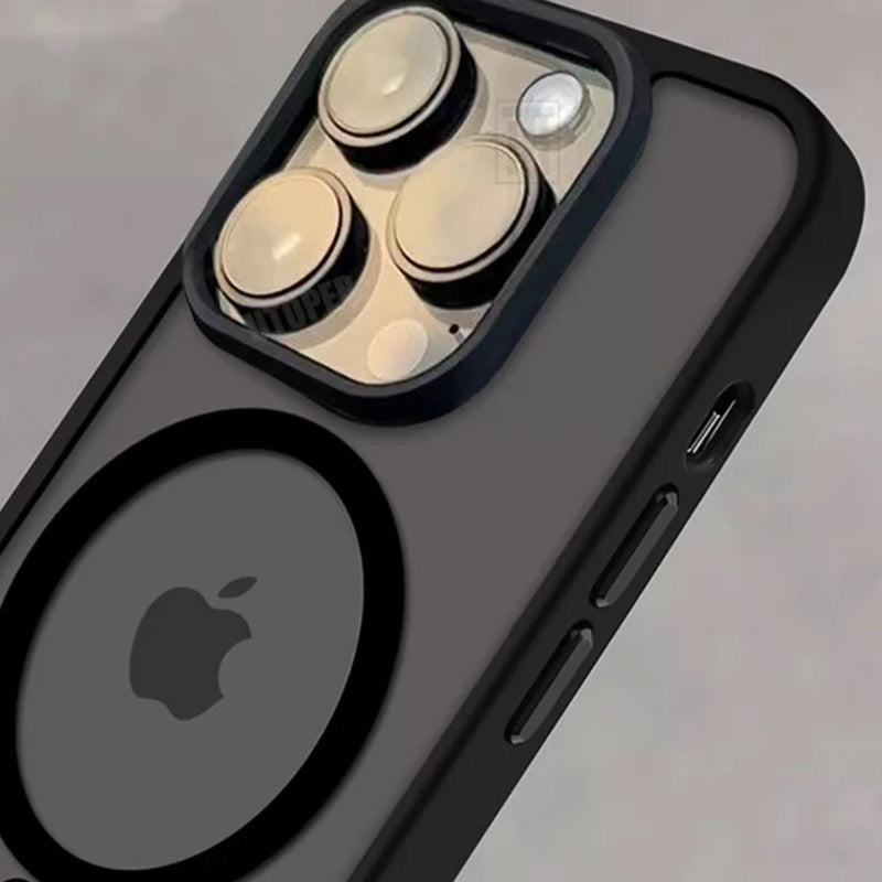 Capa Magnética Premium Anti-Queda para iPhone - Proteção Total + Estilo