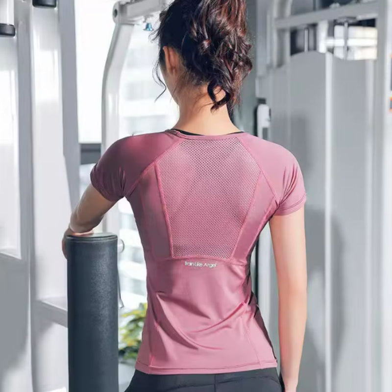 CAMISETA T-SHIRT FITNESS DRY FIT FEMININA - Conforto e Performance em Cada Movimento!