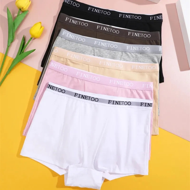 Kit 3 Calcinhas Box Boyshort – Algodão Sem Costura, Conforto e Estilo Cute Byte