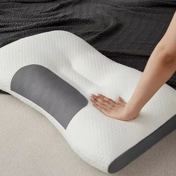 Travesseiro Ortopédico Cervical para Dor no Pescoço com Espuma de Memória Ergonômico Premium - Orto Sono