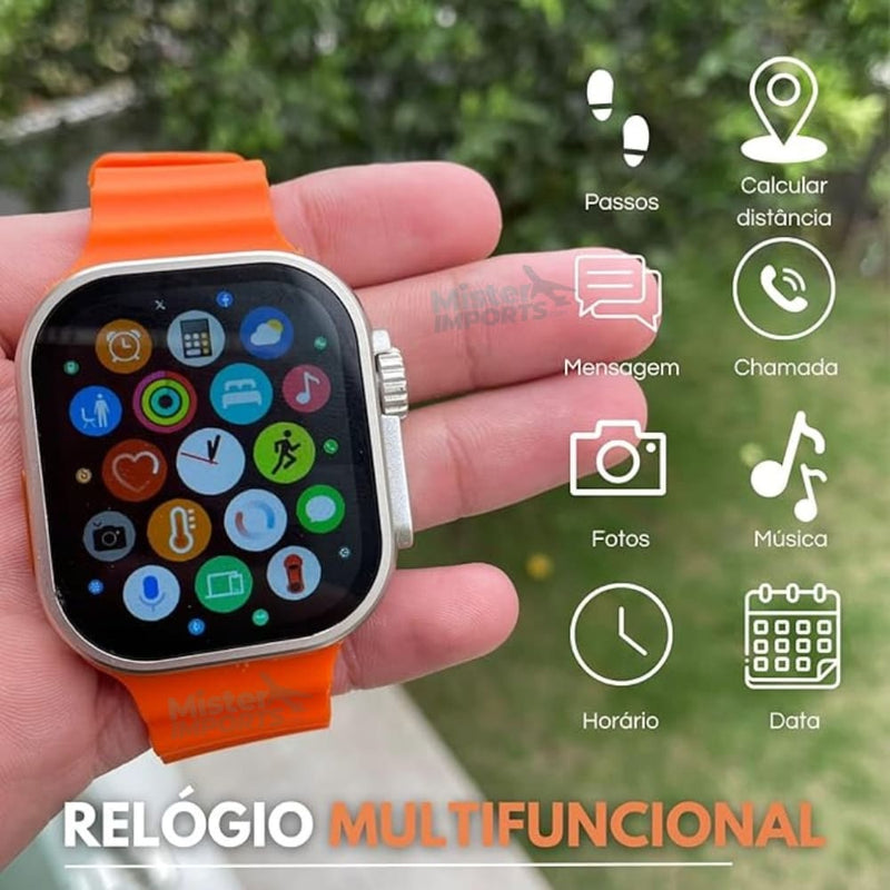 Smartwatch T900 Ultra – O Mais Vendido em 2025!