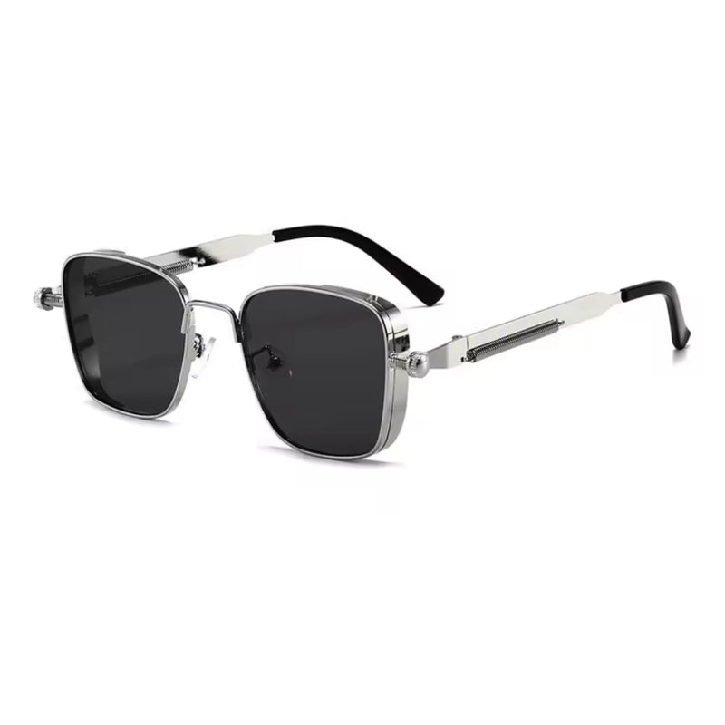 Óculos de Sol Masculino Shatar™ – Polarizado UV400, Alta Qualidade & Estilo Punk Moderno