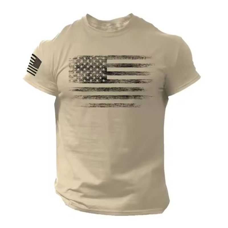 CAMISETA SPORT 3D EUA - Estilo Streetwear e Conforto Premium!