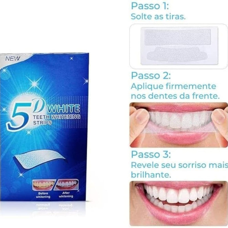 Clareador Dental em Tiras - 5D White™