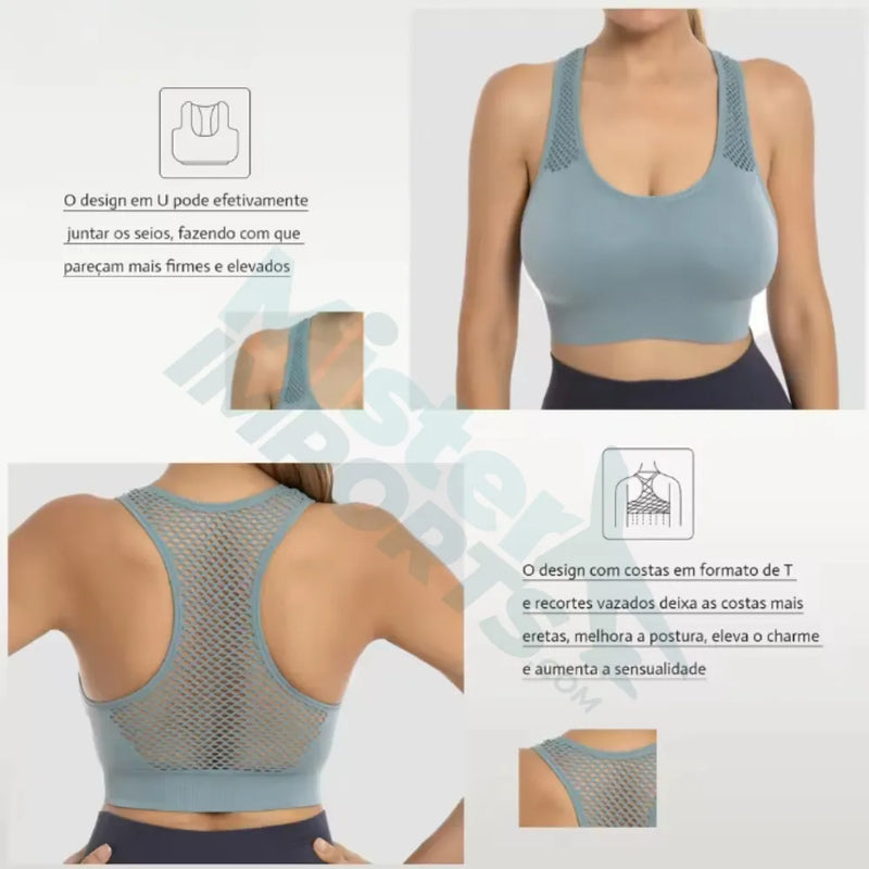 CONJUNTO TOP + SHORT ESPORTIVO - Conforto e Performance em 2 Peças!