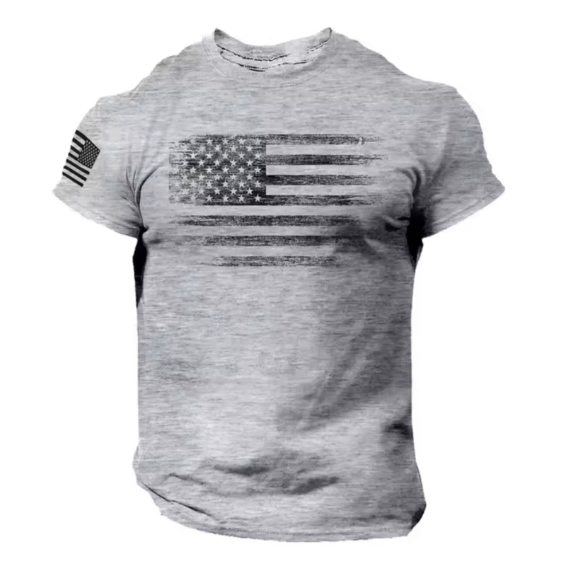 CAMISETA SPORT 3D EUA - Estilo Streetwear e Conforto Premium!