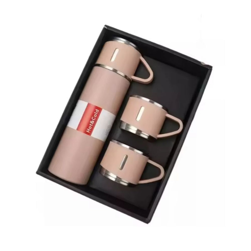 Kit Garrafa  Caneca Térmica em Inox - ThermoCup