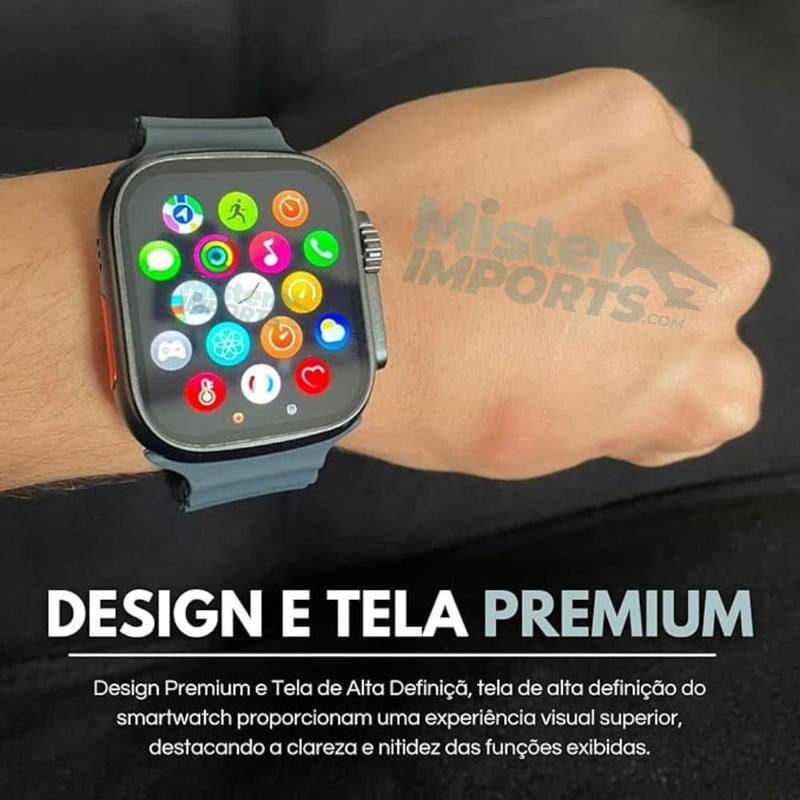 Smartwatch T900 Ultra – O Mais Vendido em 2025!