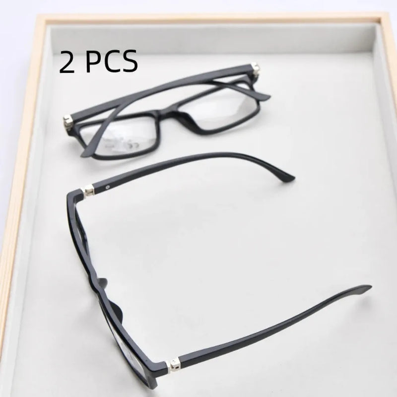 Kit com 2 Óculos de Leitura Progressivos Anti-Luz Azul (Multifoco) - Sighttoo™
