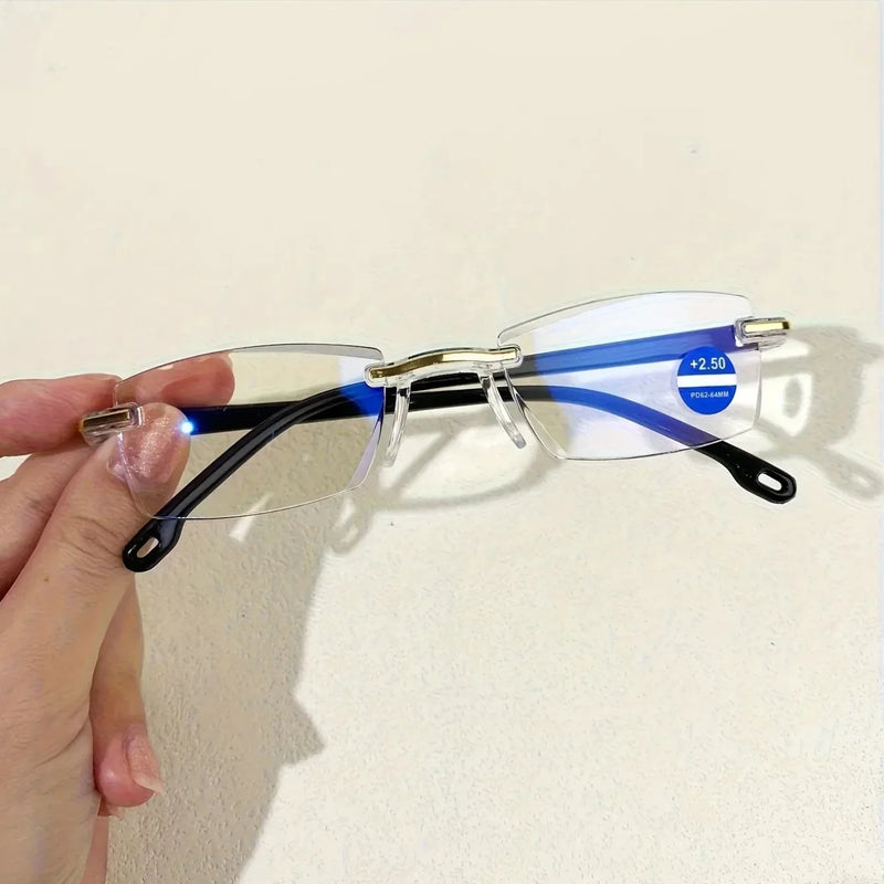 Kit 6 Armações – Óculos de Leitura Anti-Luz Azul Unissex ERIKOLE™ (+4.0) Ultralight