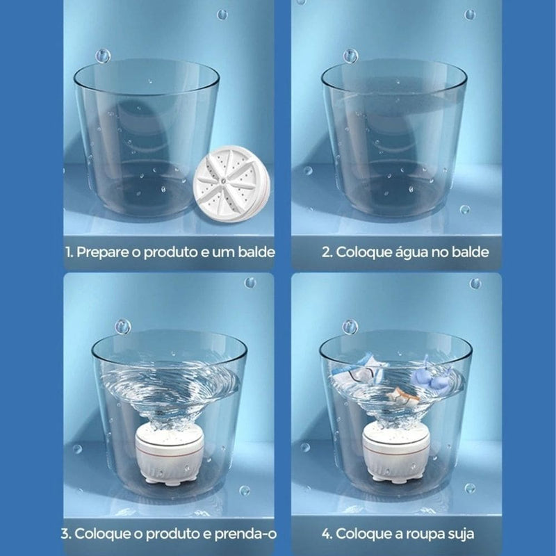 Máquina de Lavar Portátil USB –  MiniWash