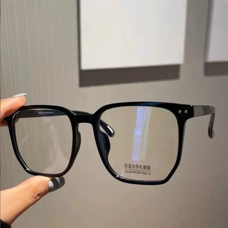 Óculos Transparentes Redondos – Anti Luz Azul, Unissex, Proteção UV400, Design Moderno