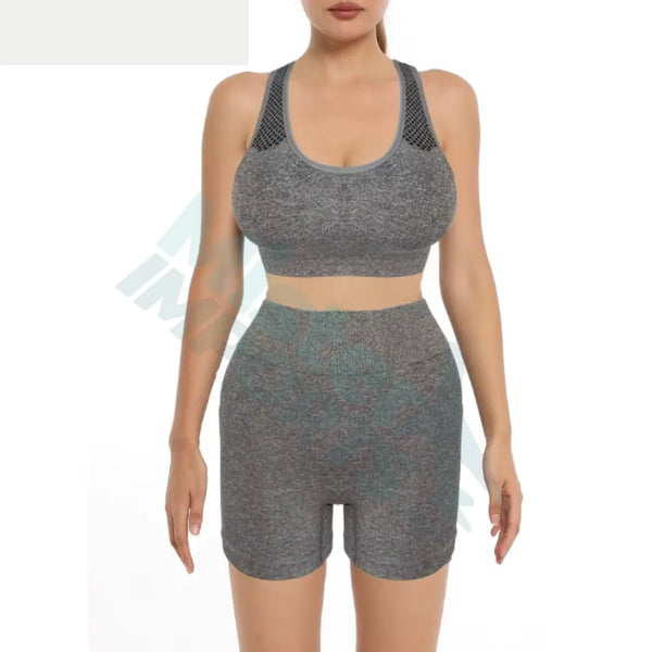 CONJUNTO TOP + SHORT ESPORTIVO - Conforto e Performance em 2 Peças!