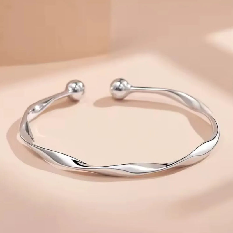 Pulseira Pavão em Prata 925 com Tela Aberta - SAYURI