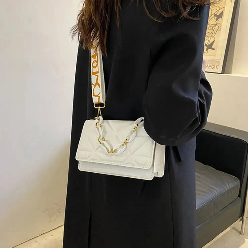 Bolsa Feminina de Ombro – Moda Casual, Grande Capacidade, Couro PU - BellaBag
