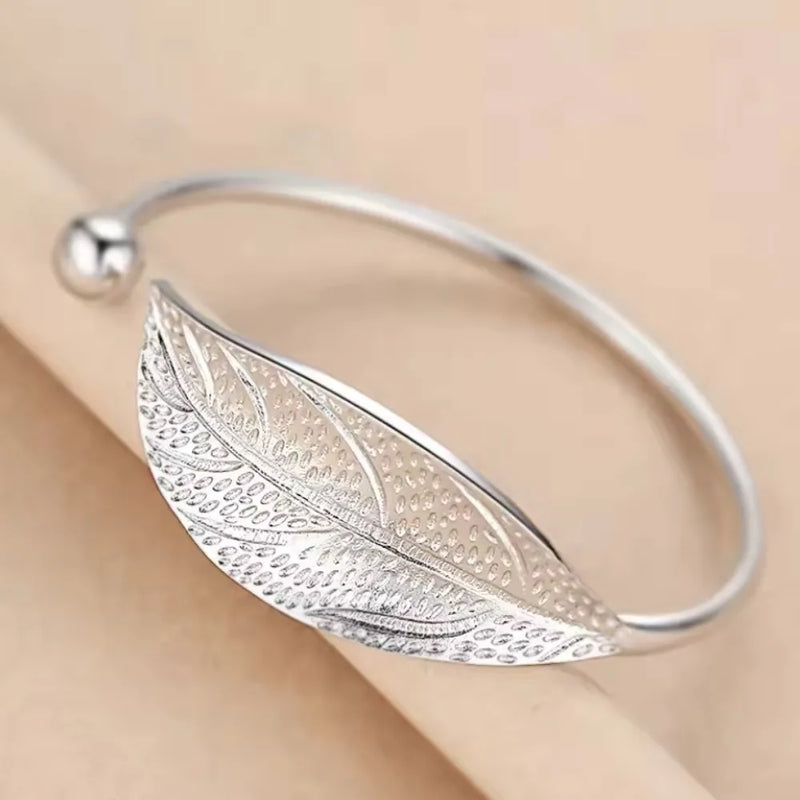 Pulseira Pavão em Prata 925 com Tela Aberta - SAYURI