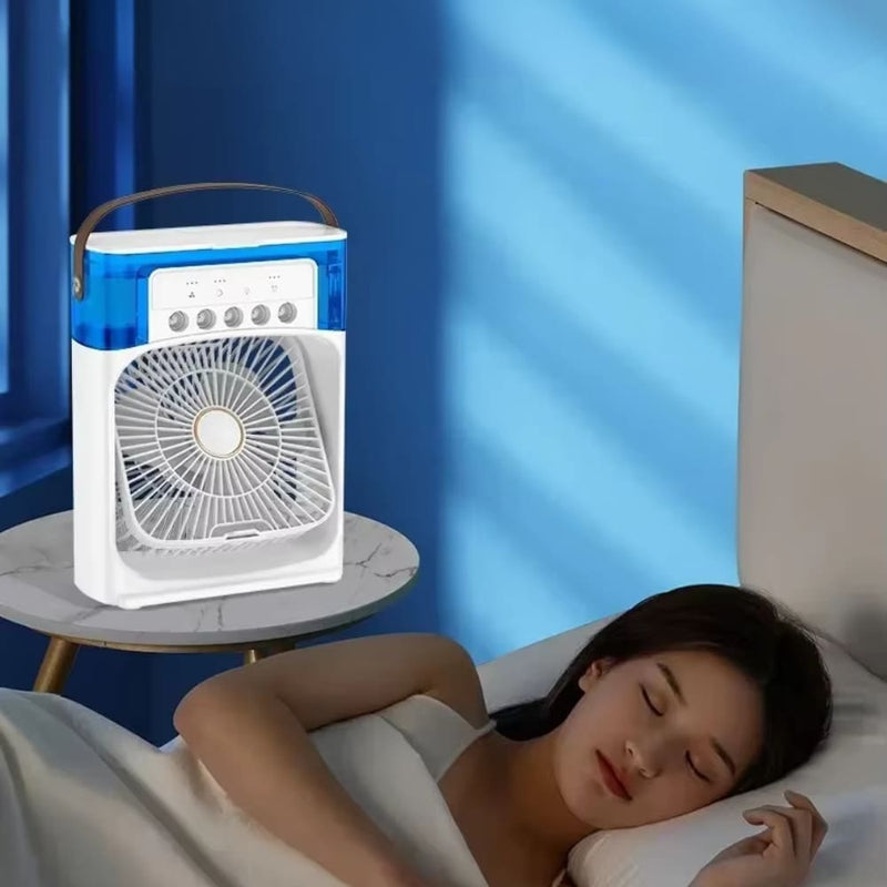 Ventilador de ar e Umidificar Portátil 