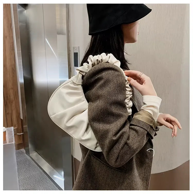 Bolsa Nuvem Plissada  -  CLOUD PLEAT