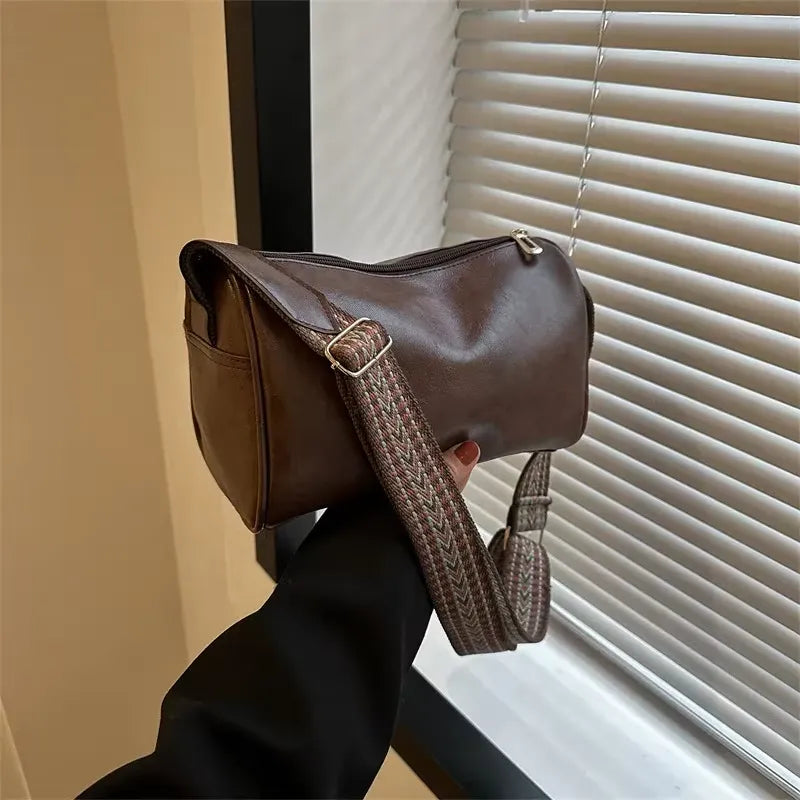 Bolsa Pillow em Couro Vintage - BOSTON CLOUD