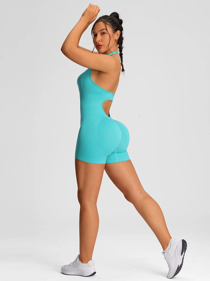 Macacão em Poliamida com Tech Lift & Controle de Barriga!