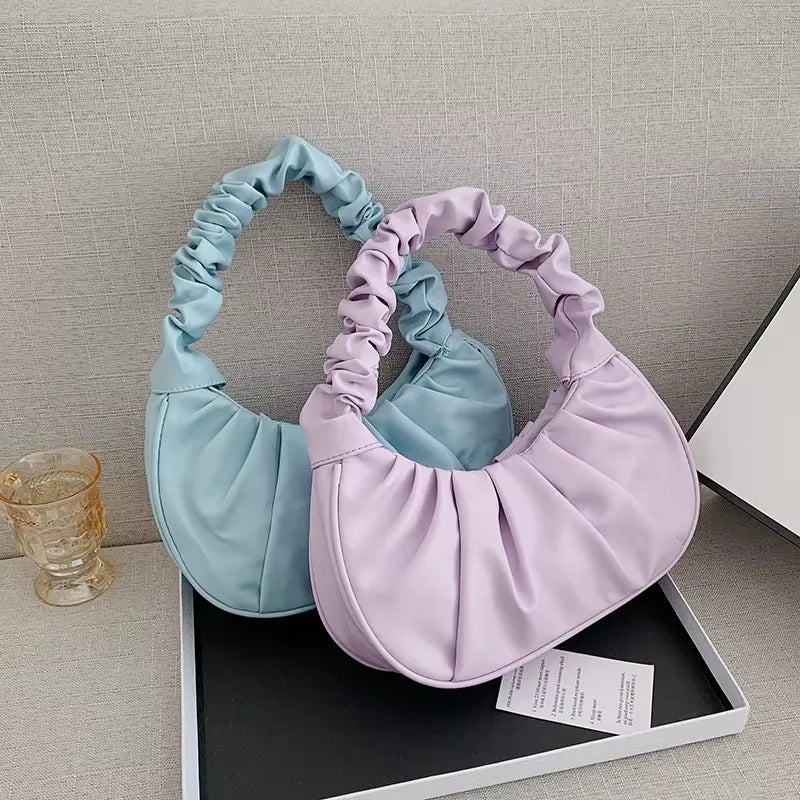 Bolsa Nuvem Plissada  -  CLOUD PLEAT