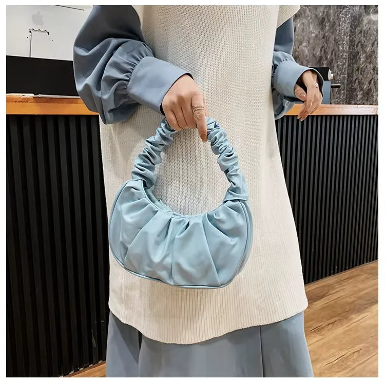 Bolsa Nuvem Plissada  -  CLOUD PLEAT