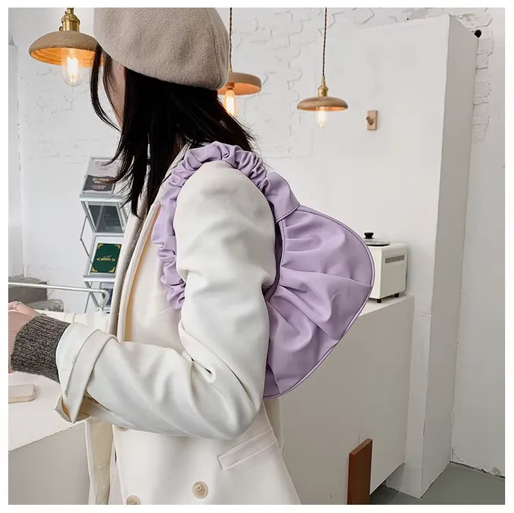 Bolsa Nuvem Plissada  -  CLOUD PLEAT