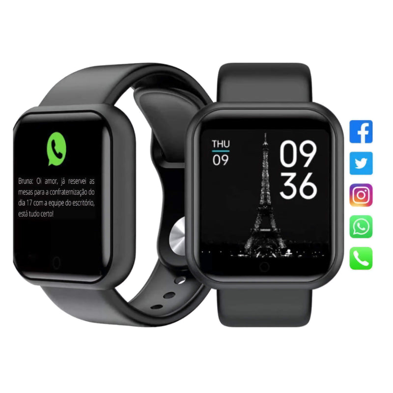 Relógio SmartWatch - FitWave™  COLOCA FOTO NA TELA mister imports