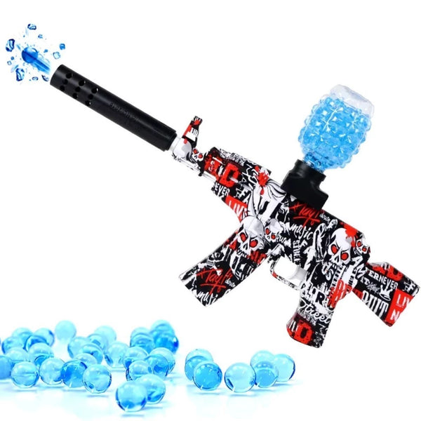 Brinquedo de bolinhas de gel automático  + 5000 bolinhas - SafeShoot